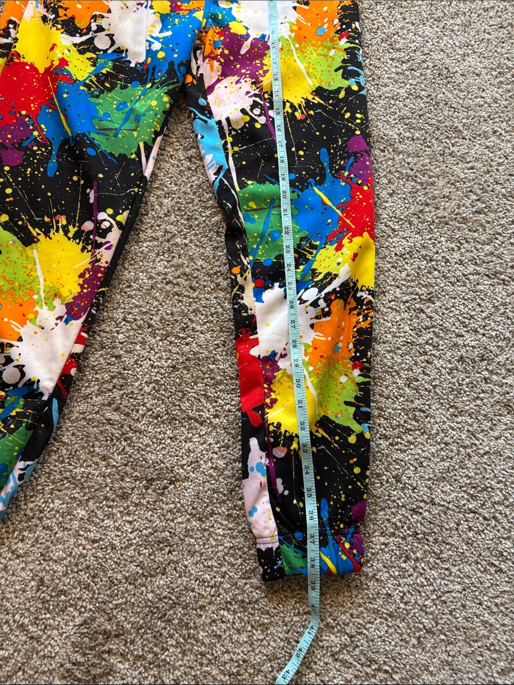 Fresh Prints of Bel Air Joggers Mens Graffiti Print Drawstring Medium NWT - Picture 6 of 6
